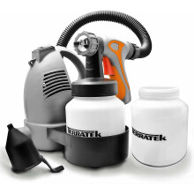 Terratek Paint Sprayer, 650W DIY Electric Spray Gun with 3 Spray Patterns, 2 x 800ml Paint Cups, HVLP Hand Held Spray Gun System, Fence Sprayer