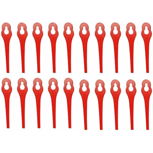 Terratek Terratek Genuine Replacement Grass Strimmer Blades 20 Pack for the TTCGT18, ONLY these blades will fit the Grass Strimmer 1