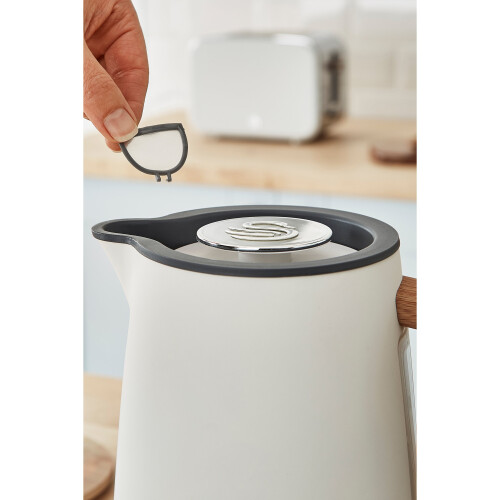 (White) Swan Nordic Kettle & 4 Slice Toaster Set on OnBuy