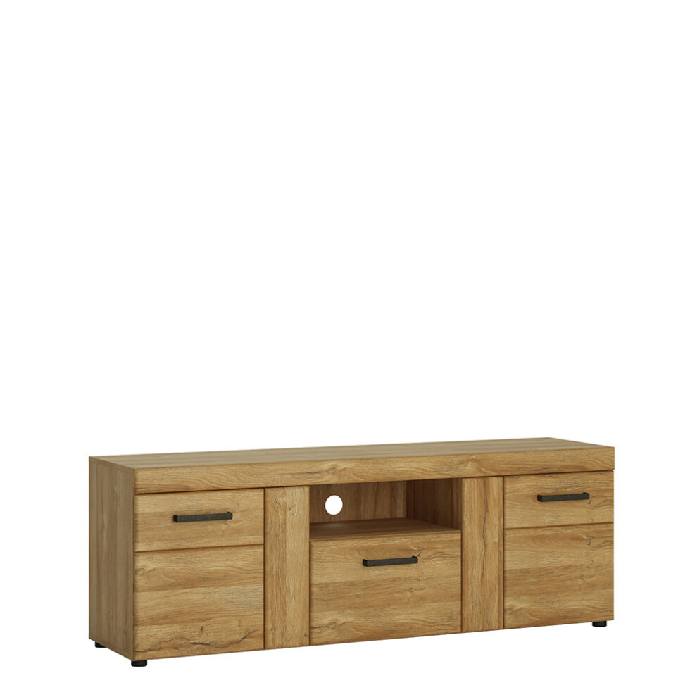 2 door 1 drawer tall TV cabinet