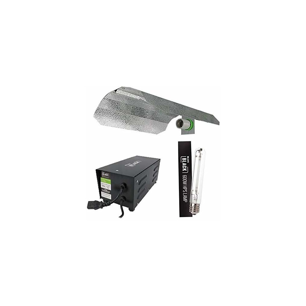 (4 X KIT) Lumii 600w Ballast Grow Light Kit Hydroponics Black 600w Bulb HPS Dual Spec (600W)SALE