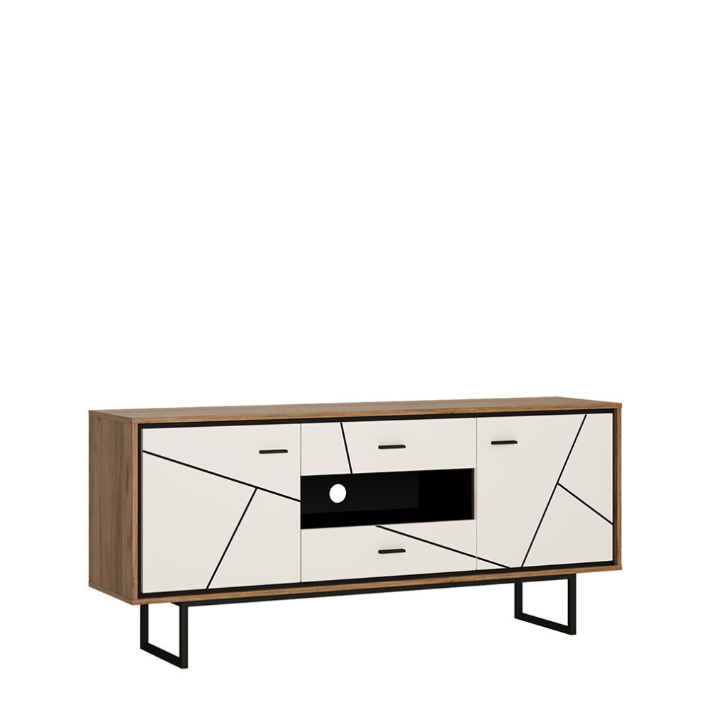 2 door 2 drawer TV unit