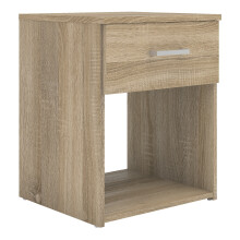 Bedside 1 Drawer in Oak