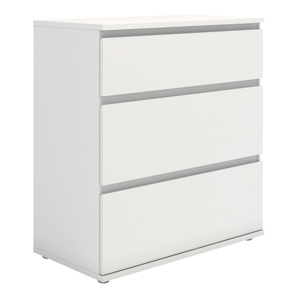 Chest of 3 Drawers in White