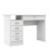 Desk 5 Drawers in White 1