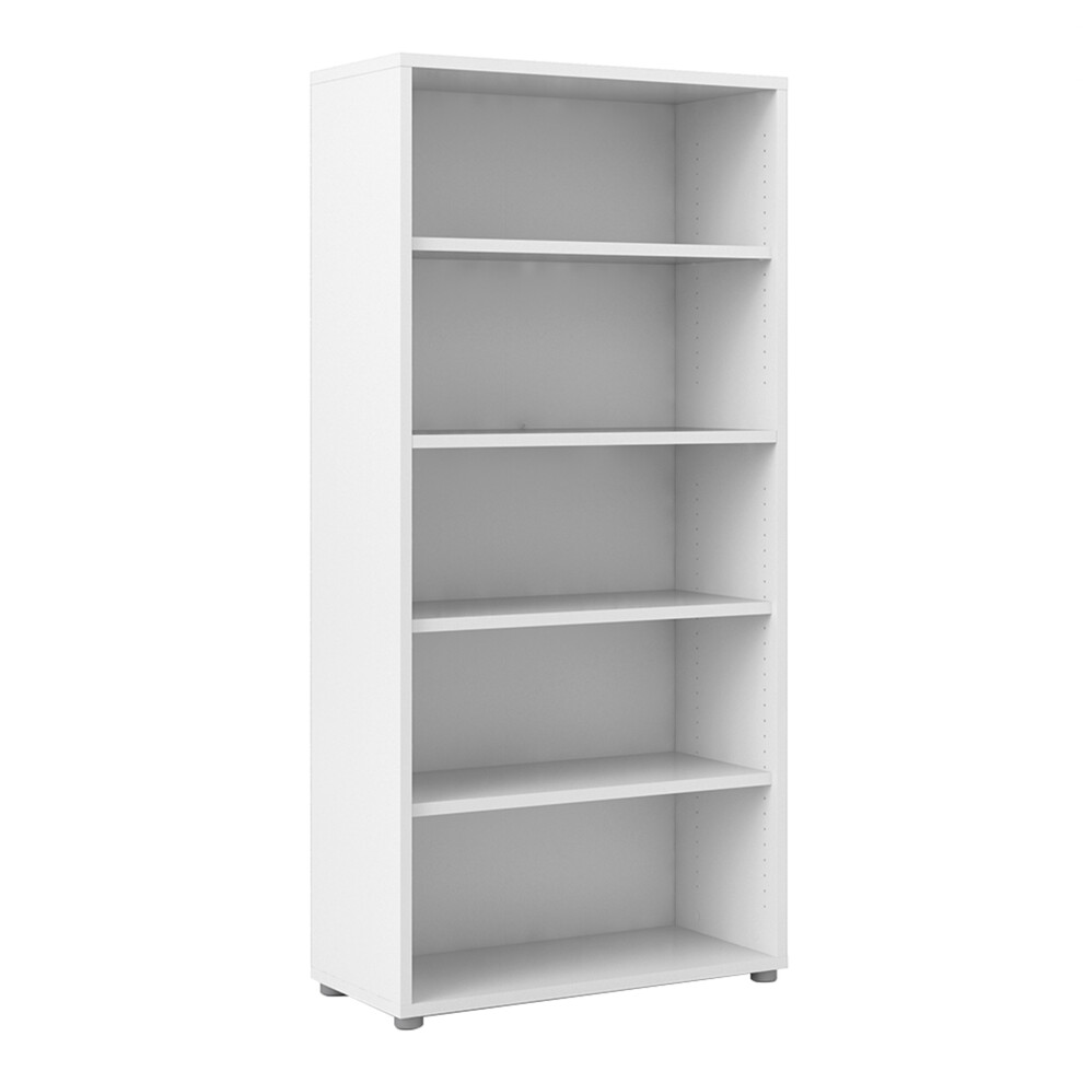 Bookcase 4 Shelves in White
