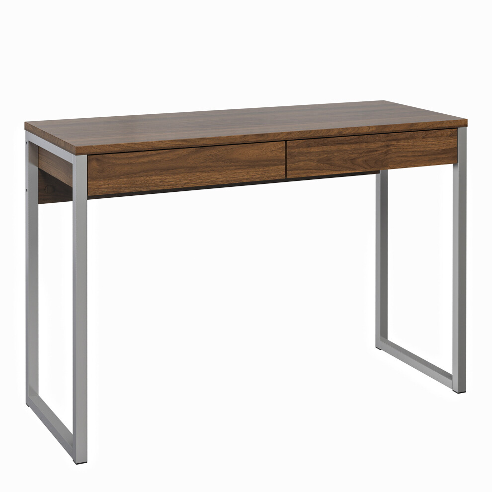 Desk 2 Drawers in Walnut