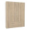 Wardrobe - 4 Doors 3 Drawers in Oak 1