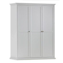 Wardrobe with 3 Doors in White