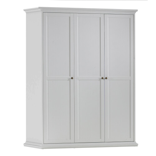 Wardrobe with 3 Doors in White