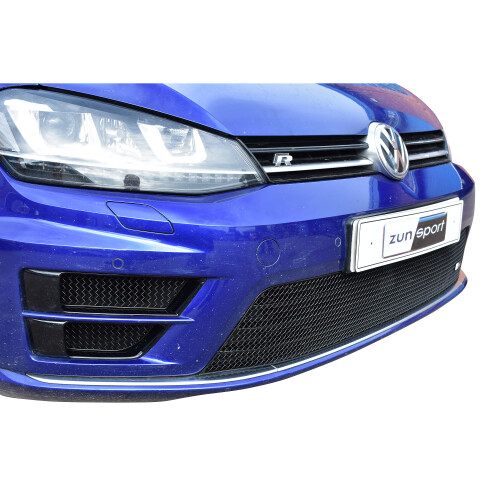 (Black) VW Golf R MK7 - Front Grille Set (2012 - 2015)