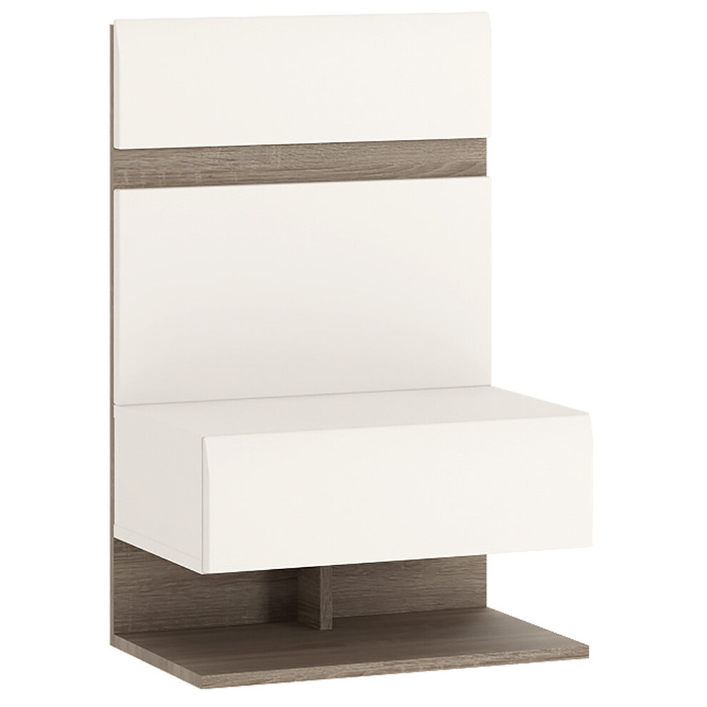 Bedside extension for bed