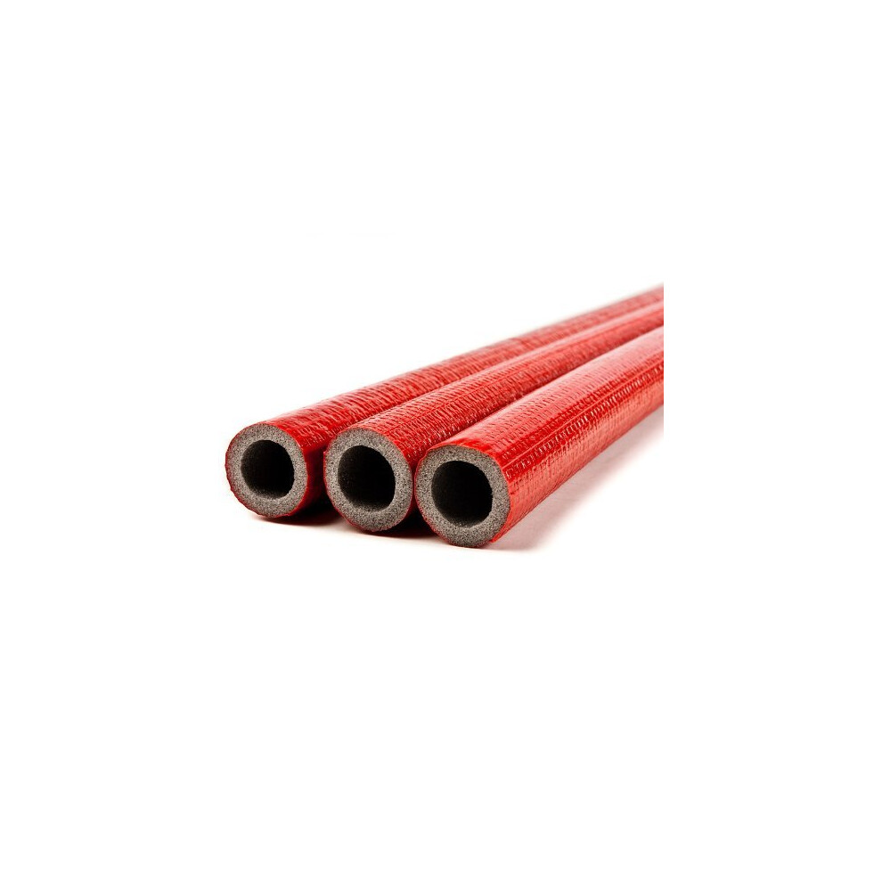 (35mm) 10m Extra Strong Pipe Foam Insulation Lagging Wrap 6mm Thick