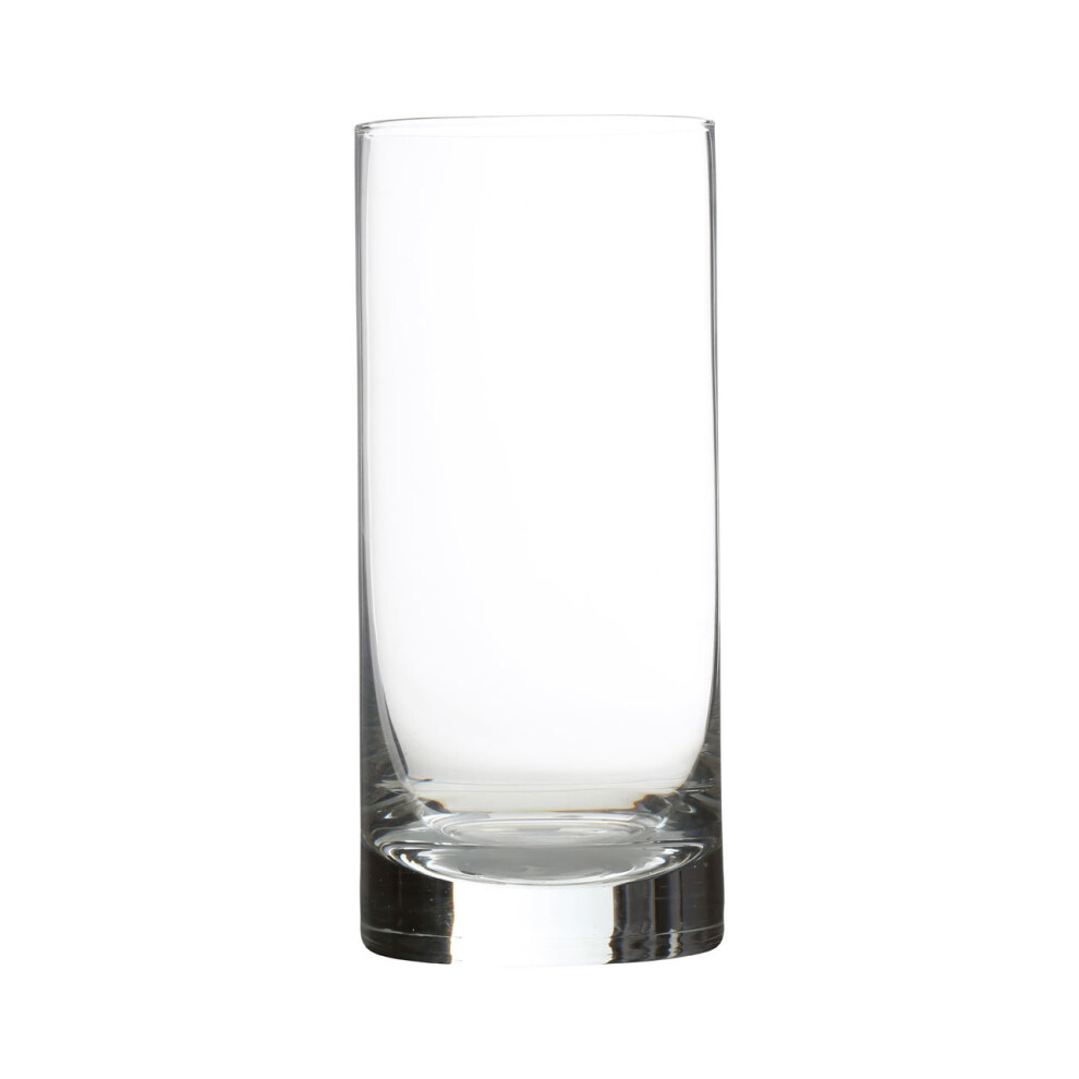 600ml Clear Hi-Ball Drinking Glass Water Juice Drinks Highball Tumbler Glassware