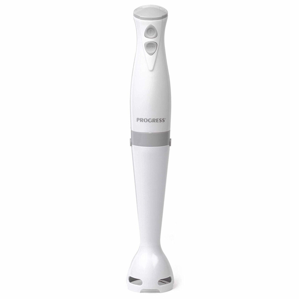 Progress EK2597P Handheld Blender Detachable Stainless Steel Blades 350W White