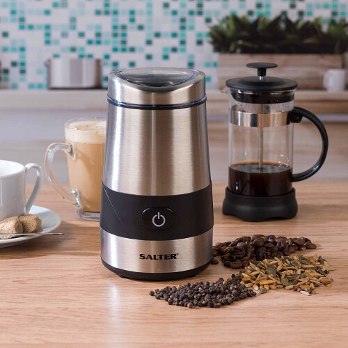 Salter Salter Twin Blade Electric Coffee Grinder - 200W | Coffee Grinding Mill 2