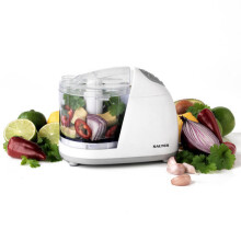 Salter 150W Electric Mini Food Chopper Vegetable Cutter Slicer Grinder Processor