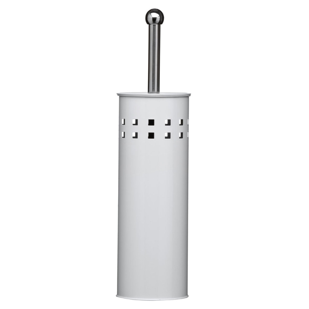 Premier Housewares Toilet Brush Square Design White