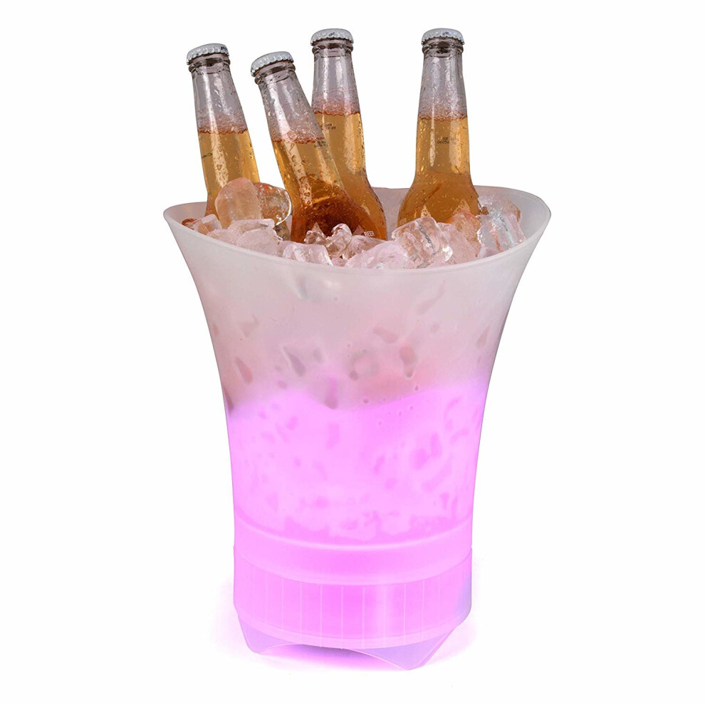 Intempo Bluetooth Ice Bucket Party Portable Speaker Colour Changing LED Lights