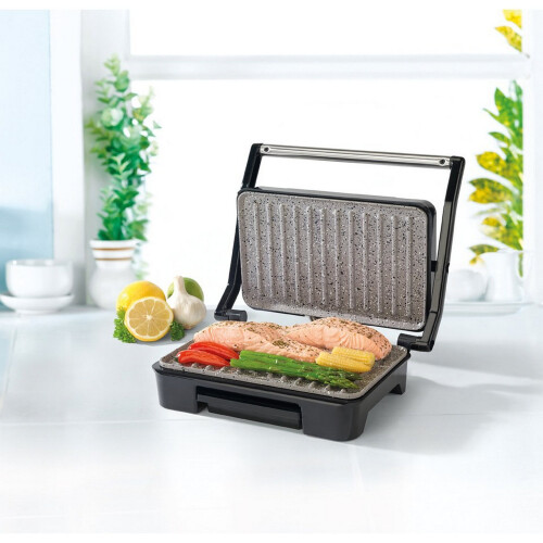 Salter 750W Marble Health Nonstick Grill Sandwich Fish Steak And
