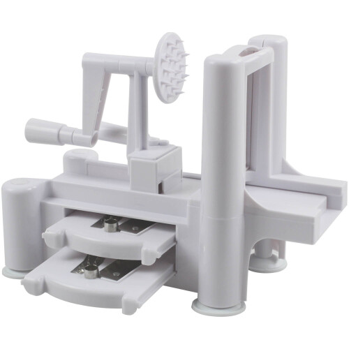 Triple Bladed Spiralizer Vegetable Fruit Spiral Manual Slicer Cutting Chopping