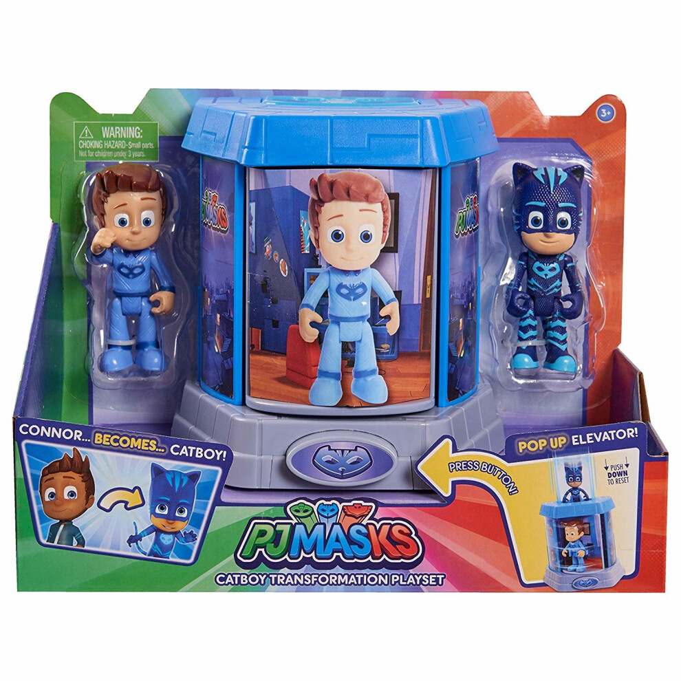 PJ Masks Transforming Figures Playset - Catboy