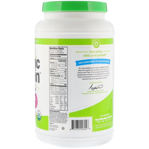 Orgain, Organic Protein Powder, Plant Based, Chocolate Peanut Butter 2
