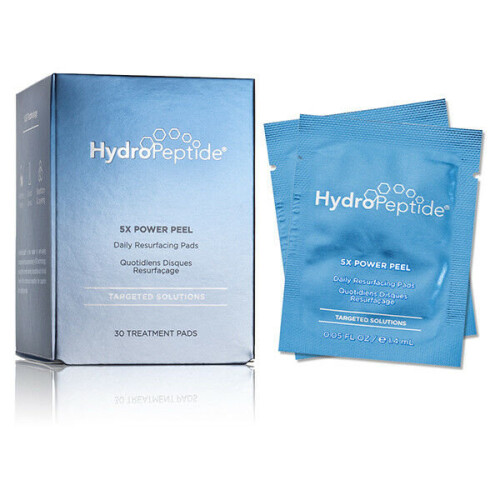 Hydropeptide 5X Power Peel Daily Resurfacing Pads 0.05 oz / 14 ml 30ct