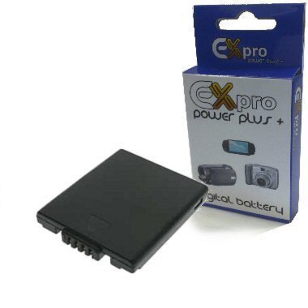2X Ex-Pro Camera Battery Cga-S001 Cga-S001e For Panasonic Dmc-Fx5 Dmc-Fx1 Dmc-F1 5055329070680