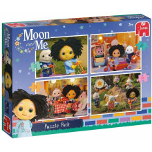 Moon and Me Jumbo 4-in-1 Puzzle Pack (12, 20, 30, 36 pieces) – 3+ years – 36x26cm – 19742