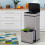 Homcom Homcom Motion Sensor Bin - 72L 7