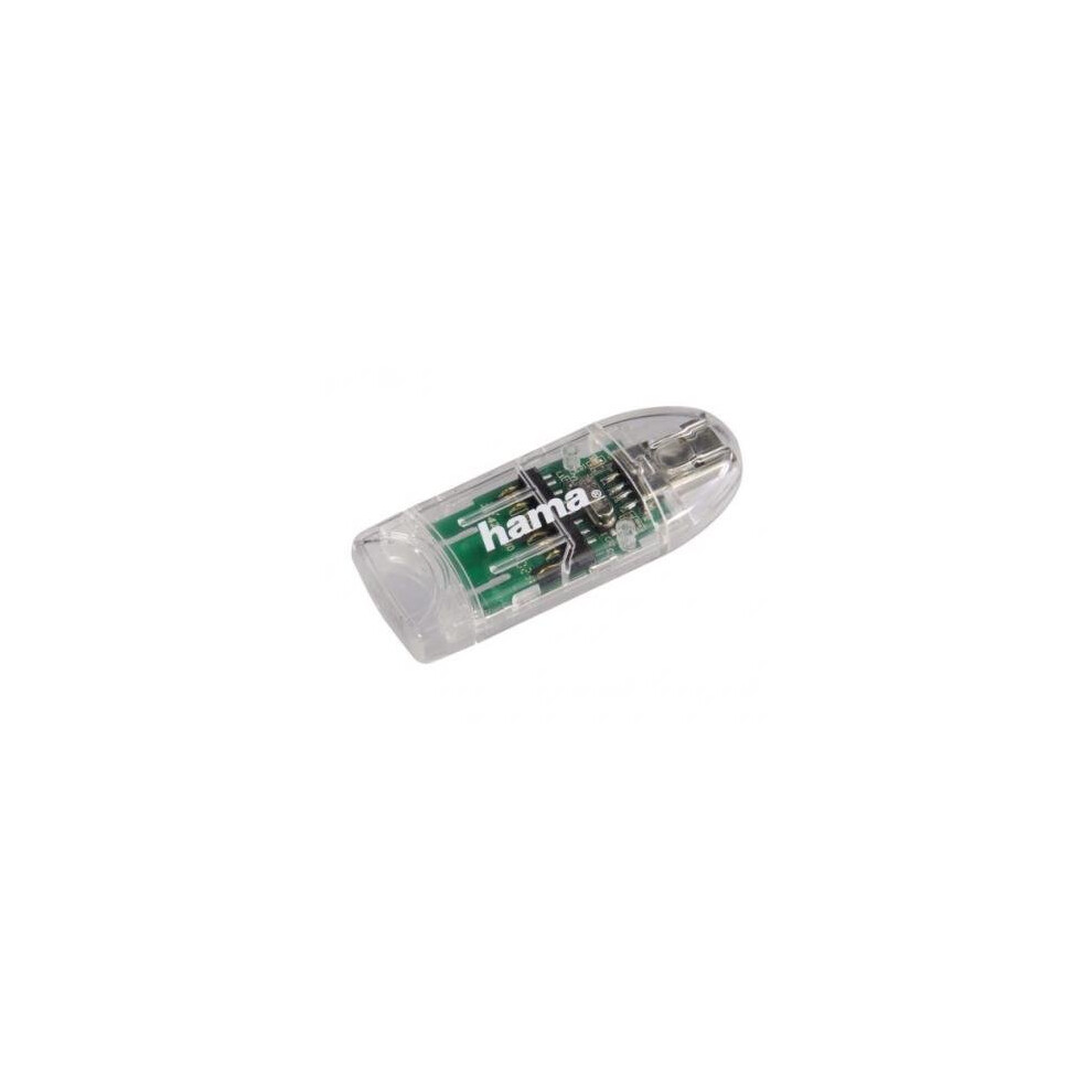 Hama 8In1 Usb 2.0 Sd/Microsd Card Reader Transparent