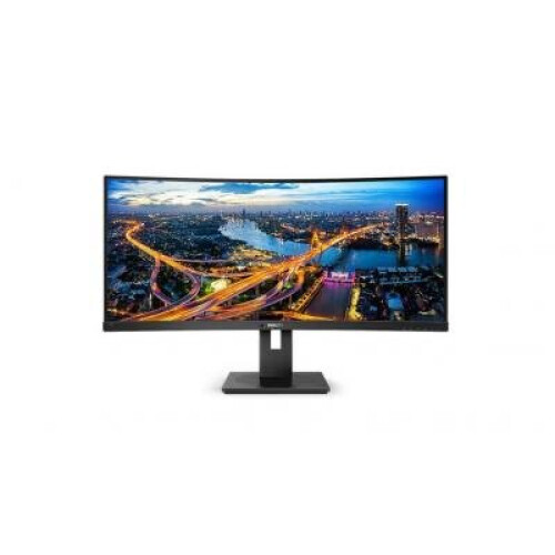 Philips Tela curva - Philips - 345B1C - 34 polegadas - WQHD 3440x1440 - Preto