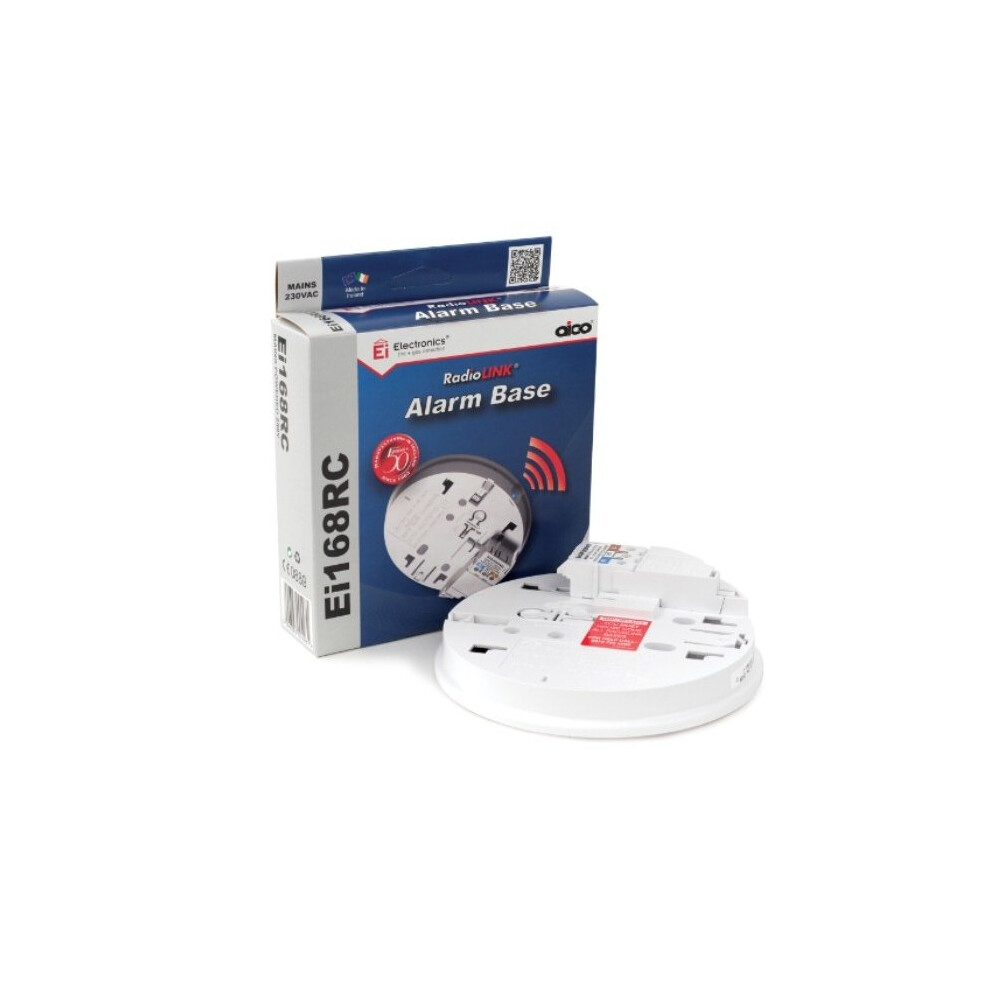B&Q - Battery & Mains-Powered Interlinked Alarm Base Ei168Rc - Image 4