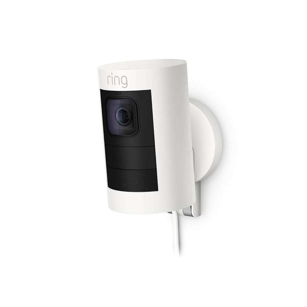 Ring Smart Stick Up Cam Wired - White