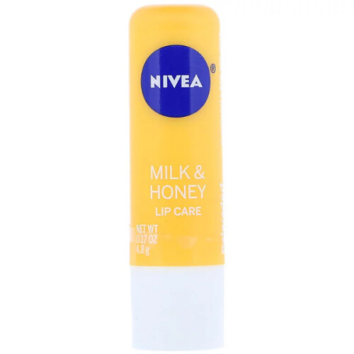 NIVEA Nivea, Lip Care, Milk & Honey, (4.8g)