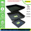 (60 BY 60 TRAY) Garland Square Black Plastic Tray 1