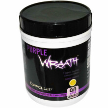 Controlled Labs, Purple Wraath, Morango Suco, 2,54 lbs (1.152 g)