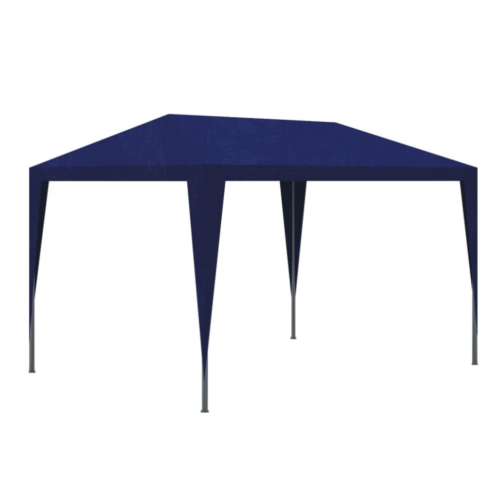 vidaXL Party Tent 3x3m Blue Outdoor Garden Gazebo Marquee Pavilion Canopy