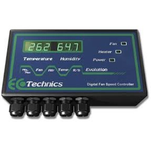Ecotechnics Evolution Digital Fan Speed Controller Temperature Humidity Control 1
