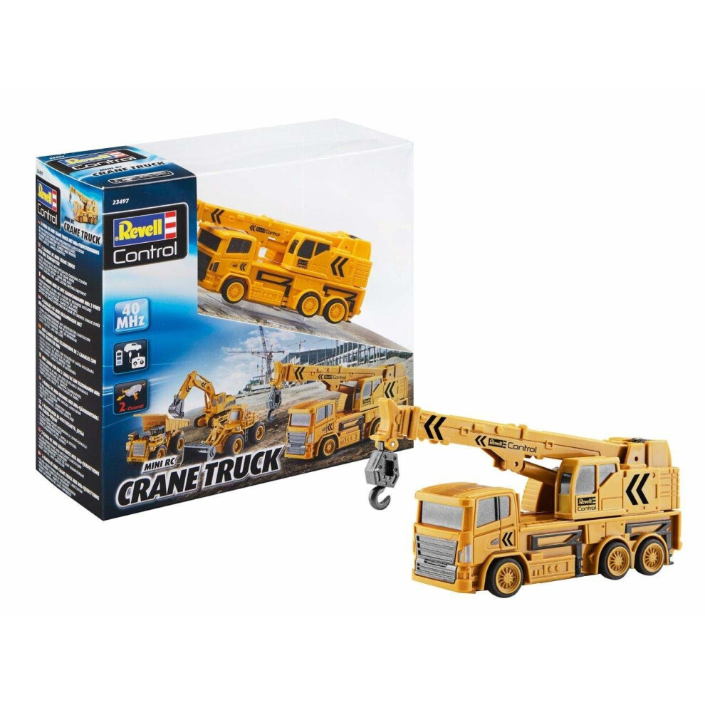 Revell 23497 Control Mini RC Crane Truck , Yellow