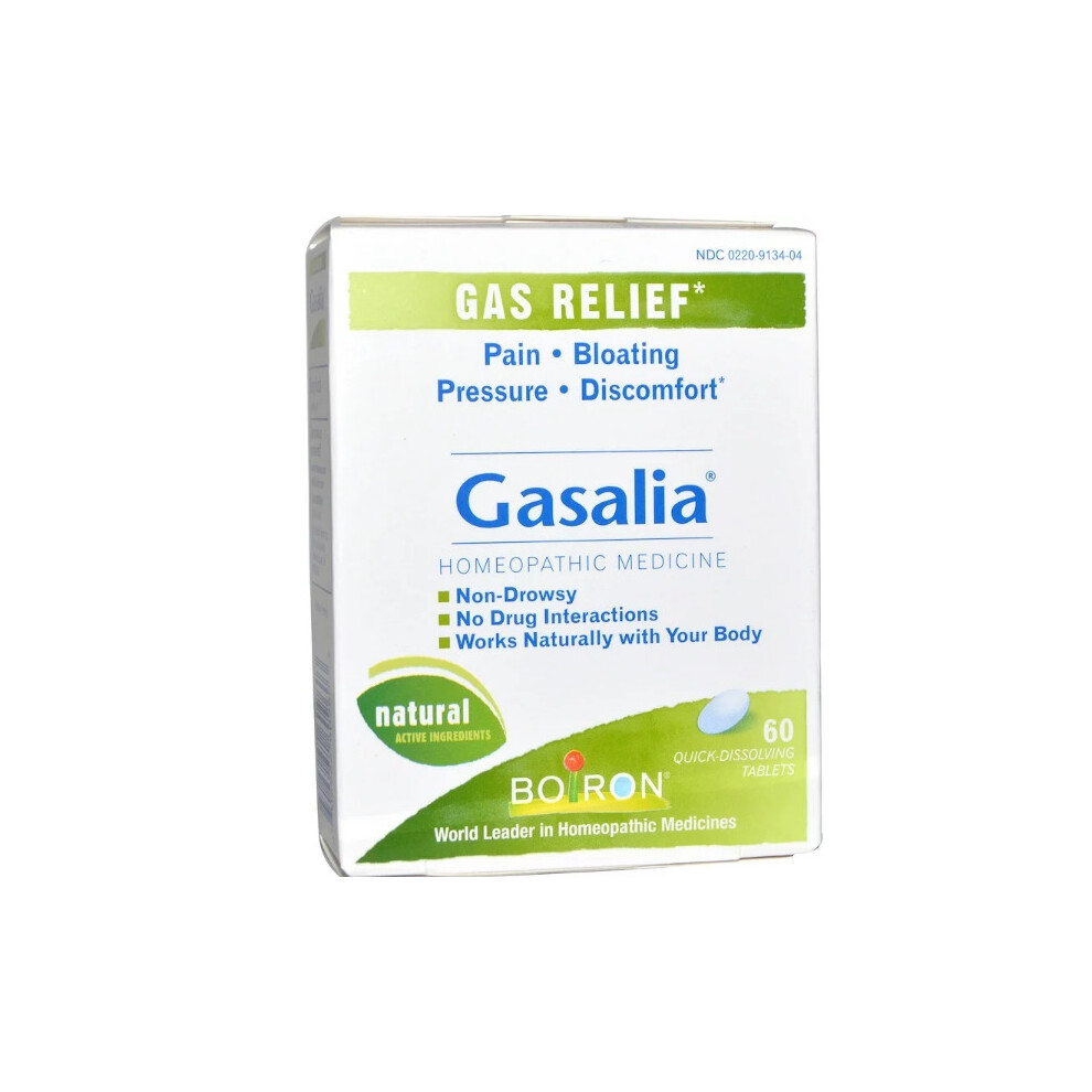 Boiron , Gasalia, Gas Relief, 60 Quick-Dissolving Tablets