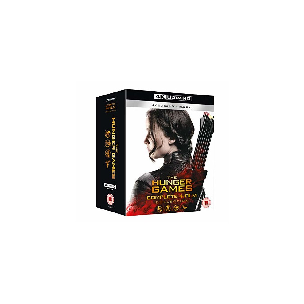 The Hunger Games Complete Collection 1-4 [2018] (4K Ultra HD + Blu-ray)