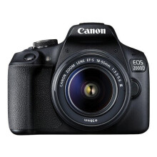 CANON EOS 2000D DSLR Camera With EF-S 18-55mm F3.5-5.6 III Lens Kit