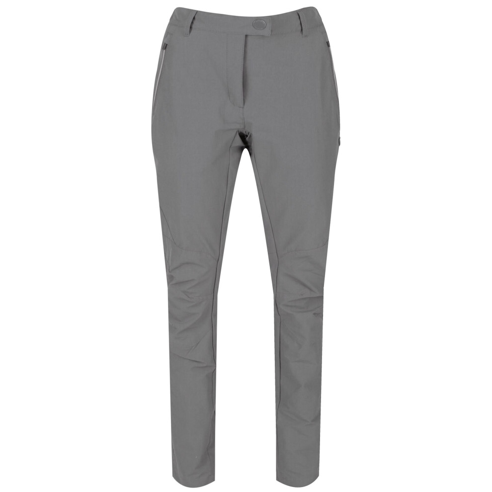 (18R UK, Seal Grey) Regatta Womens/Ladies Highton Walking Trousers