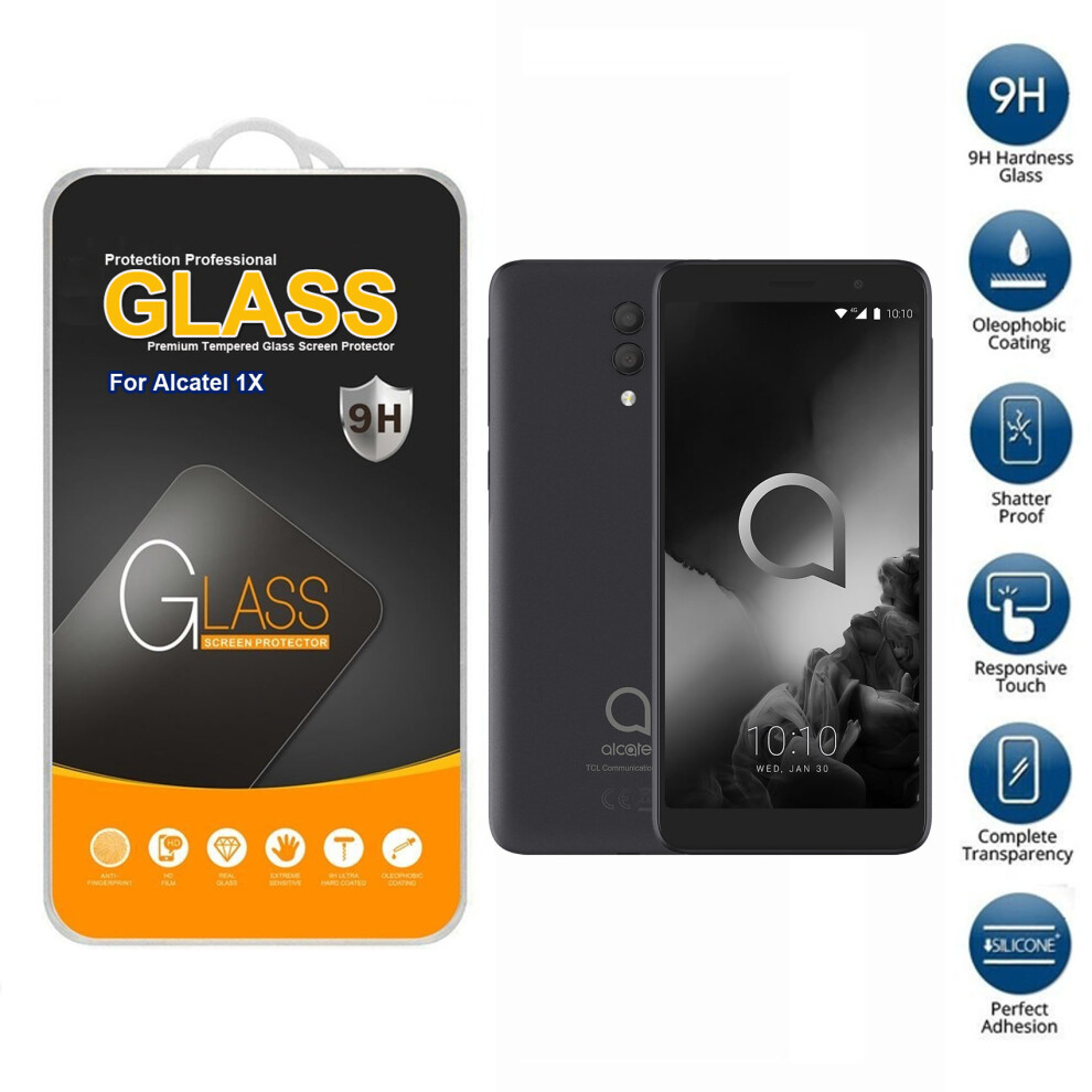 Screen Protector Tempered Glass For Alcatel 1X 804050316766