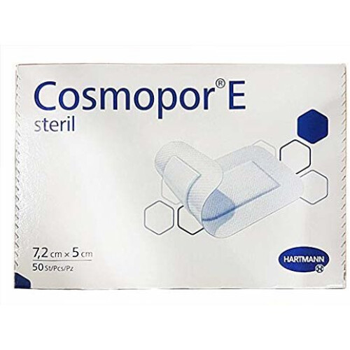 COSMOPOR E Adhesive Dressings 7.2cm x 5cm (x 50)