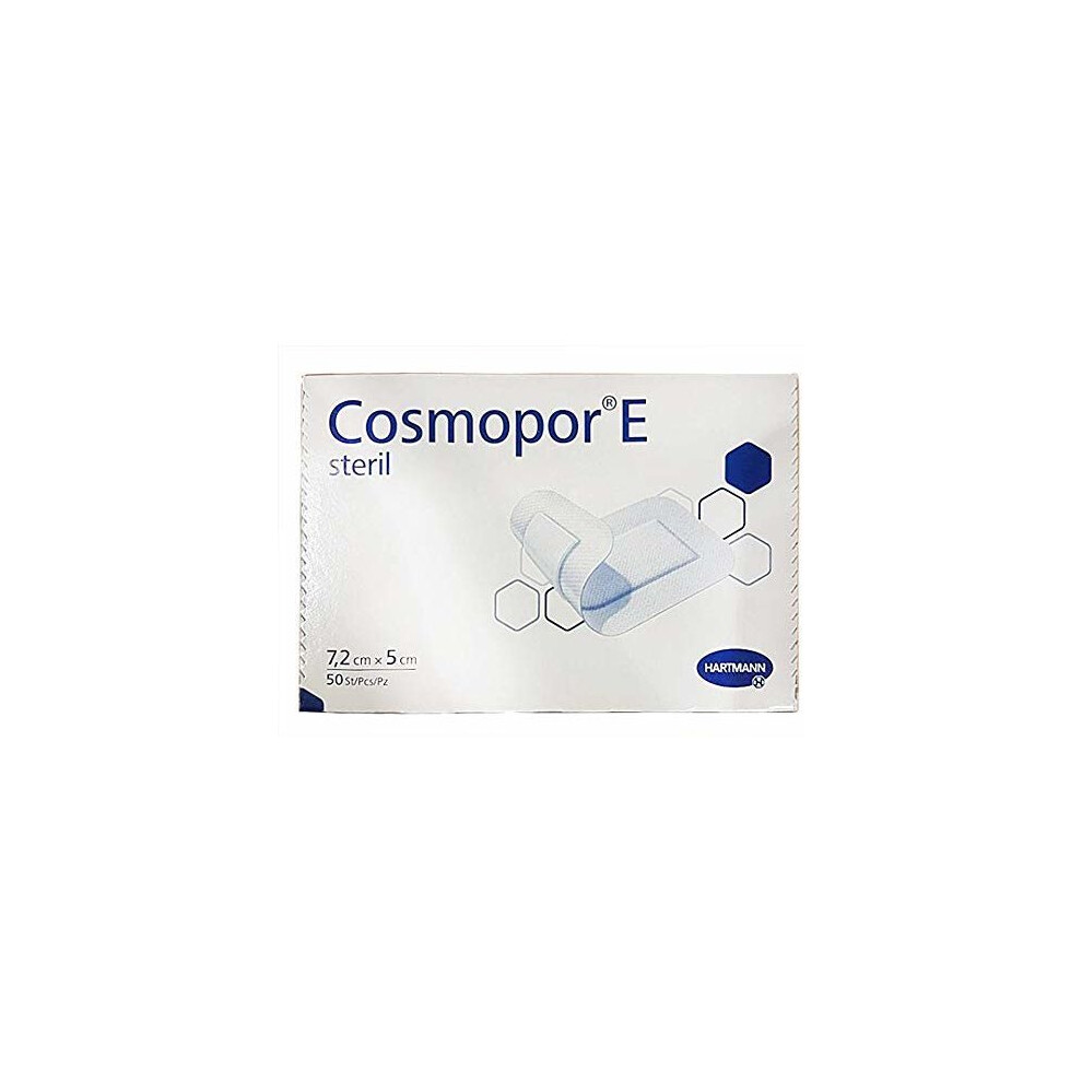 COSMOPOR E Adhesive Dressings 7.2cm x 5cm (x 50)