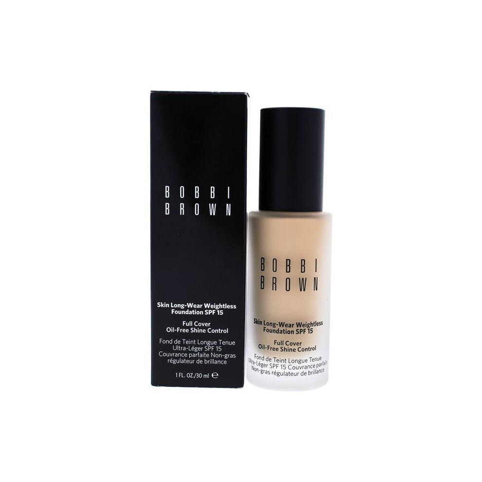 Bobbi Brown I0088124 Skin Long-Wear Weightless Foundation for Women SPF 15 - 1 Warm Ivory - 1 oz