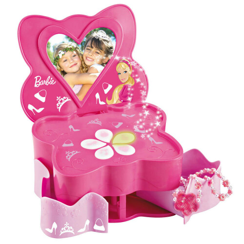 Barbie Barbie Character Magic Secret Electronic Box Pink With Light And Sounds Effect